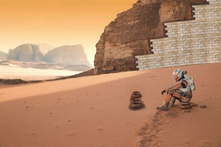 Mars’ta çi̇mentosuz beton üreti̇lebi̇li̇r