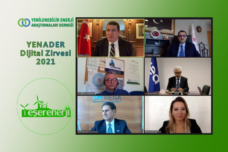 YENADER Yenilenebilir Enerji Zirvesi 2021 Raporu