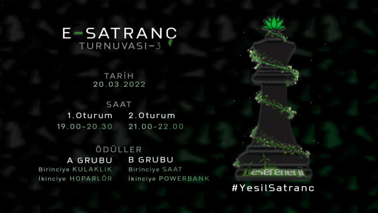 E-Satranç Turnuvası-3 (Ödüllü)
