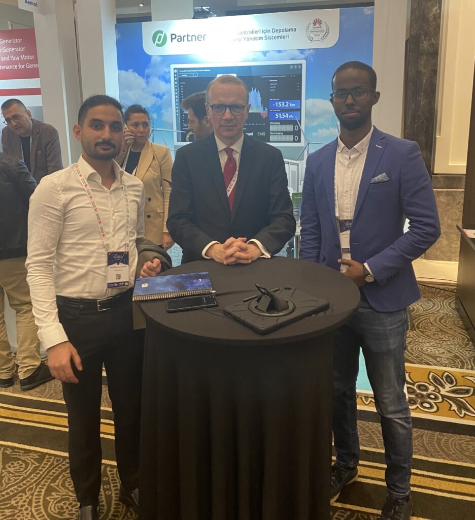 Giles Dickson with Interviewers