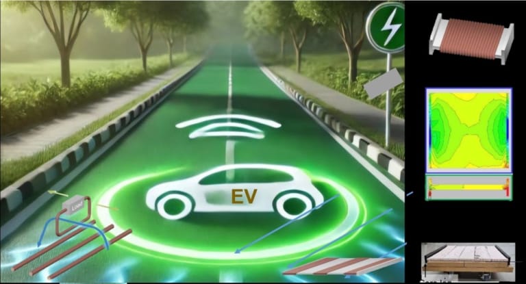 Elektrikli araçlar için kablosuz şarj ray sistemi