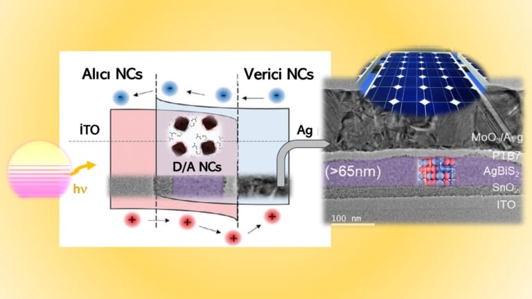 AgBiS₂ nanokristal güneş hücreleri daha çevreci