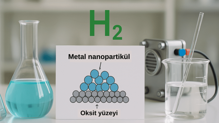 Yeşil hidrojen üretiminde metal nanopartiküller
