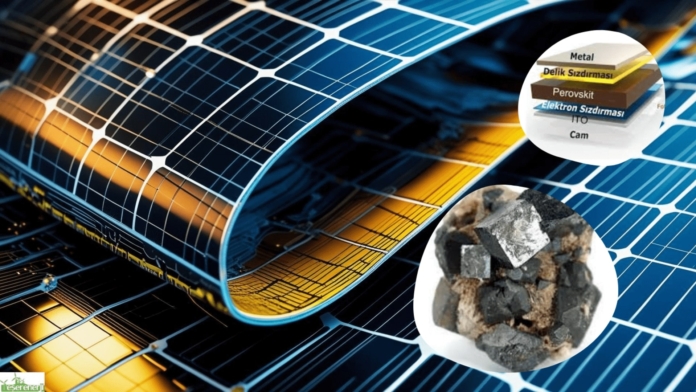 Yüksek verimli esnek perovskit güneş hücreleri