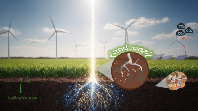 Karbon emisyonlarında bitki köklerinin kullanımı